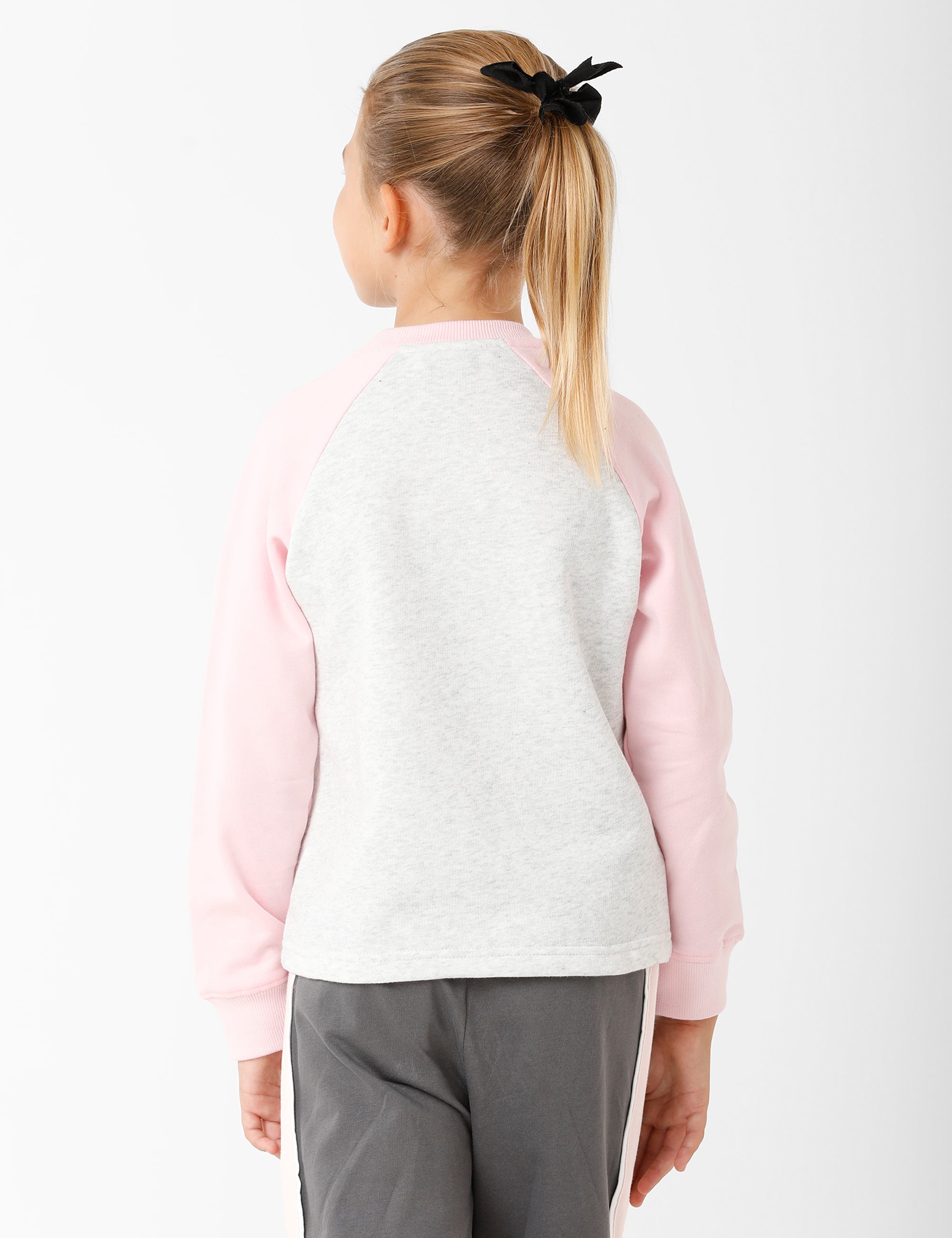 Light Grey Printed Sweatshirt