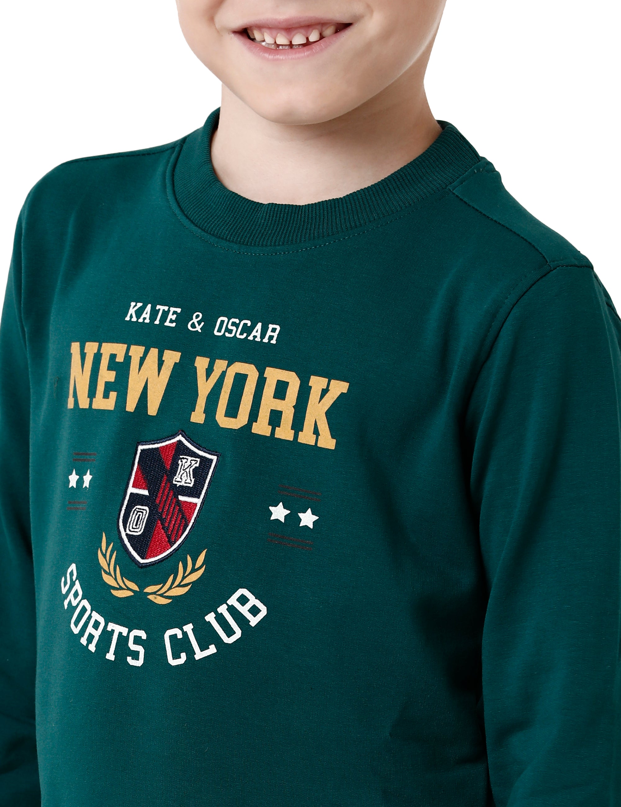New York Sports Club Teal Sweatshirt