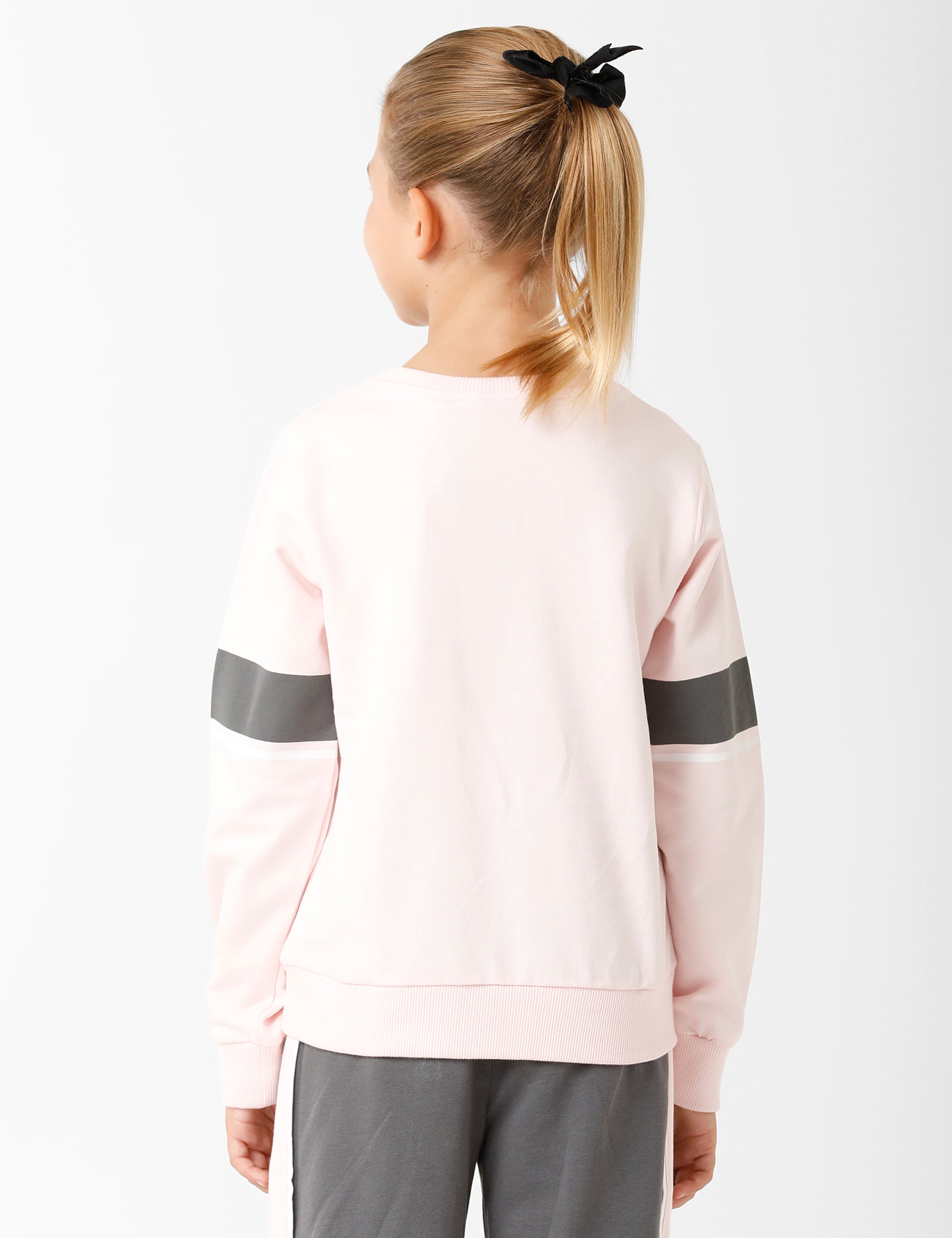 Printed Pink Happiness Sweatshirt