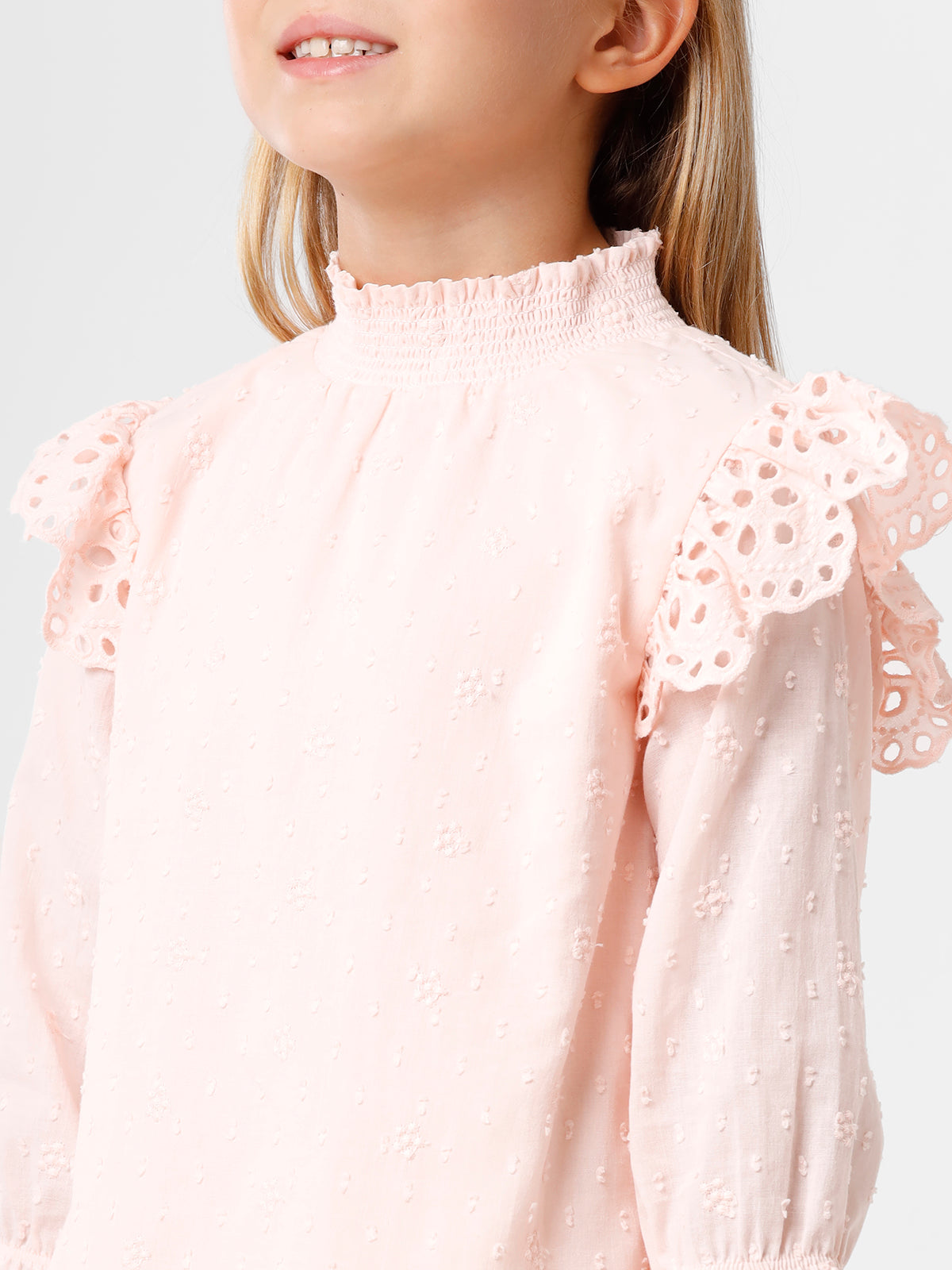 Chifley Top with Ruffle Lace