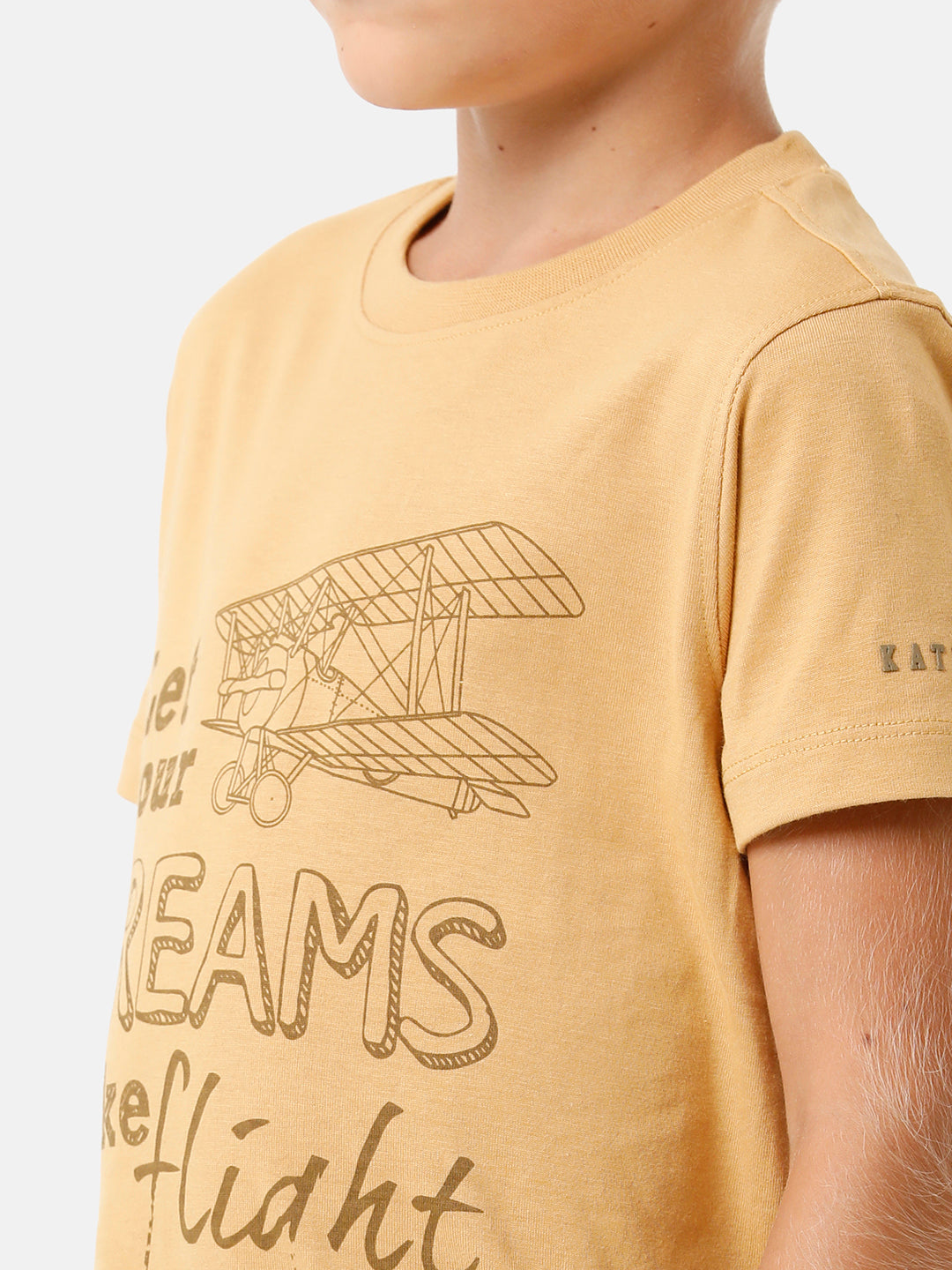 Boys Placement Printed T-shirt