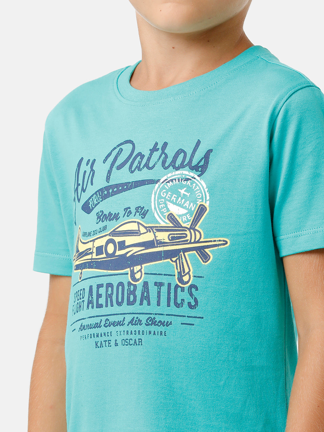 Boys Placement Printed T-shirt