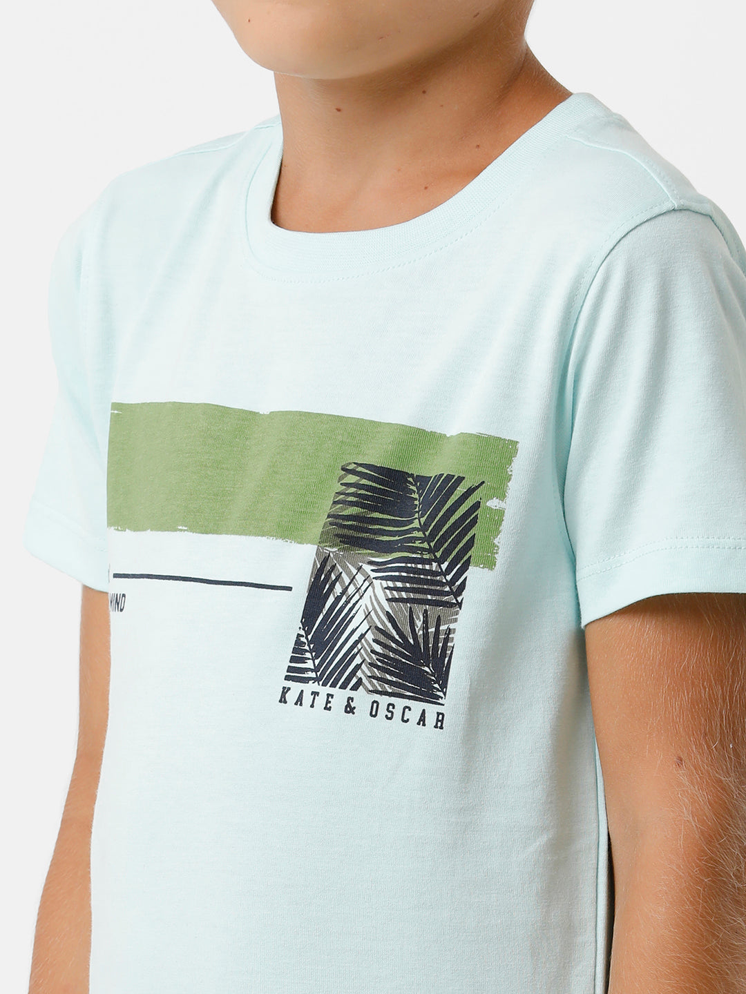 Boys Placement Printed T-shirt
