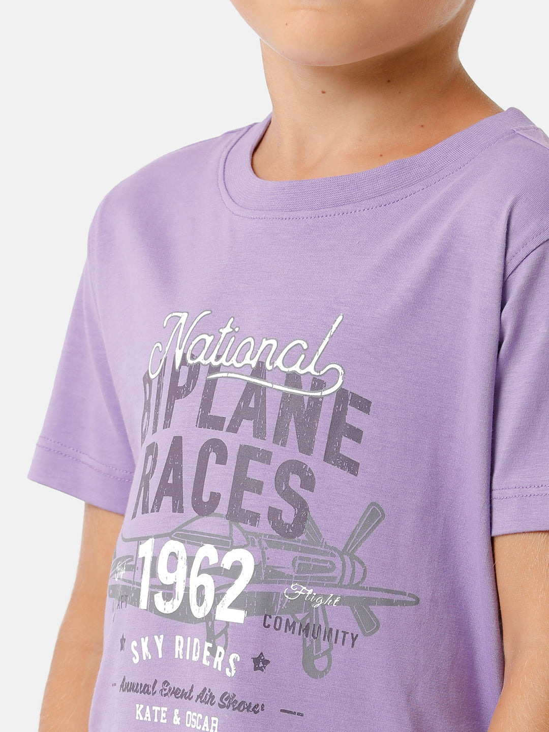 Boys Placement Printed T-shirt