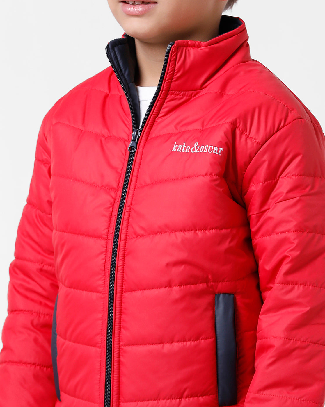 Red Winter K&O Jacket