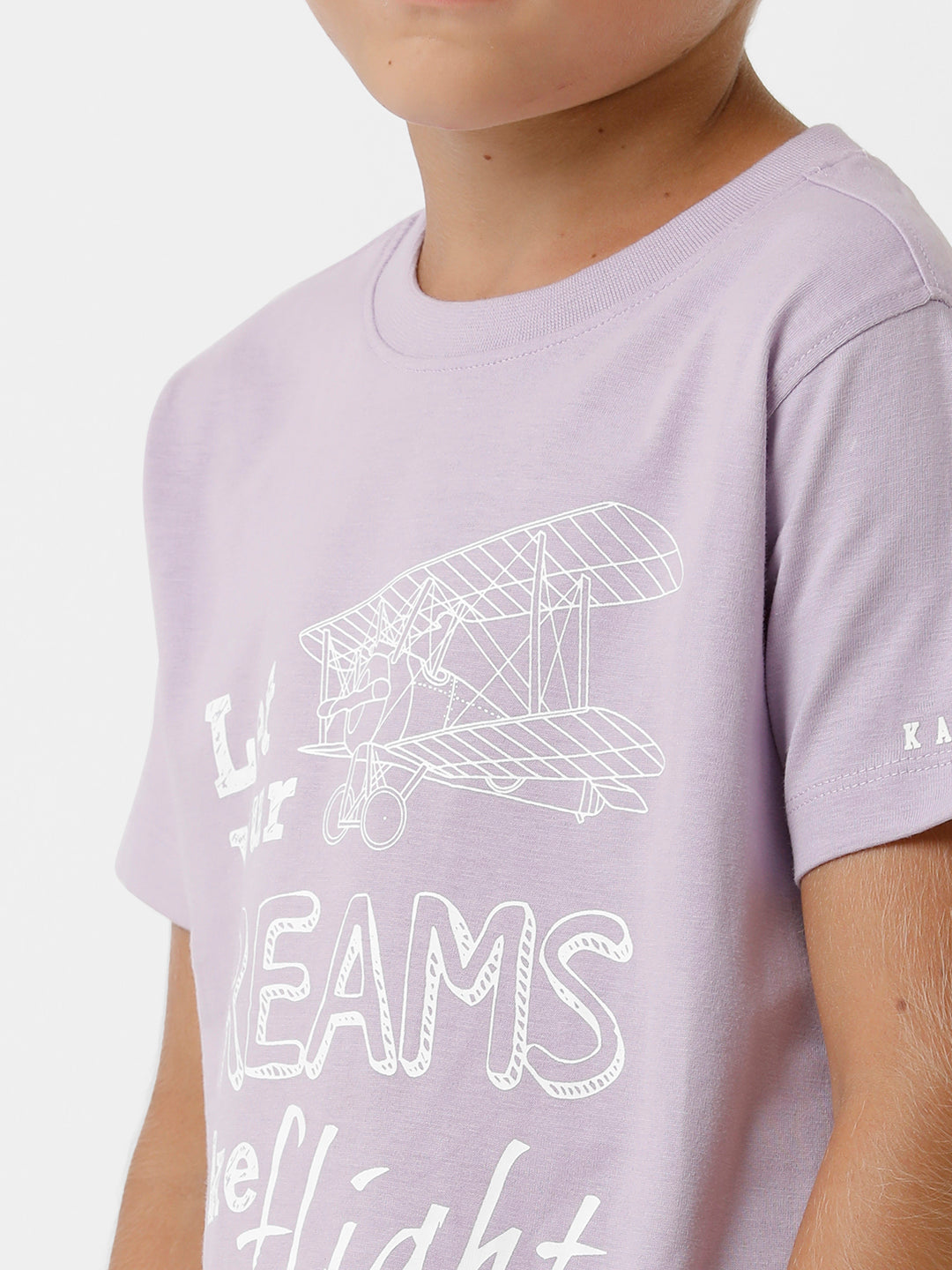 Boys Placement Printed T-shirt
