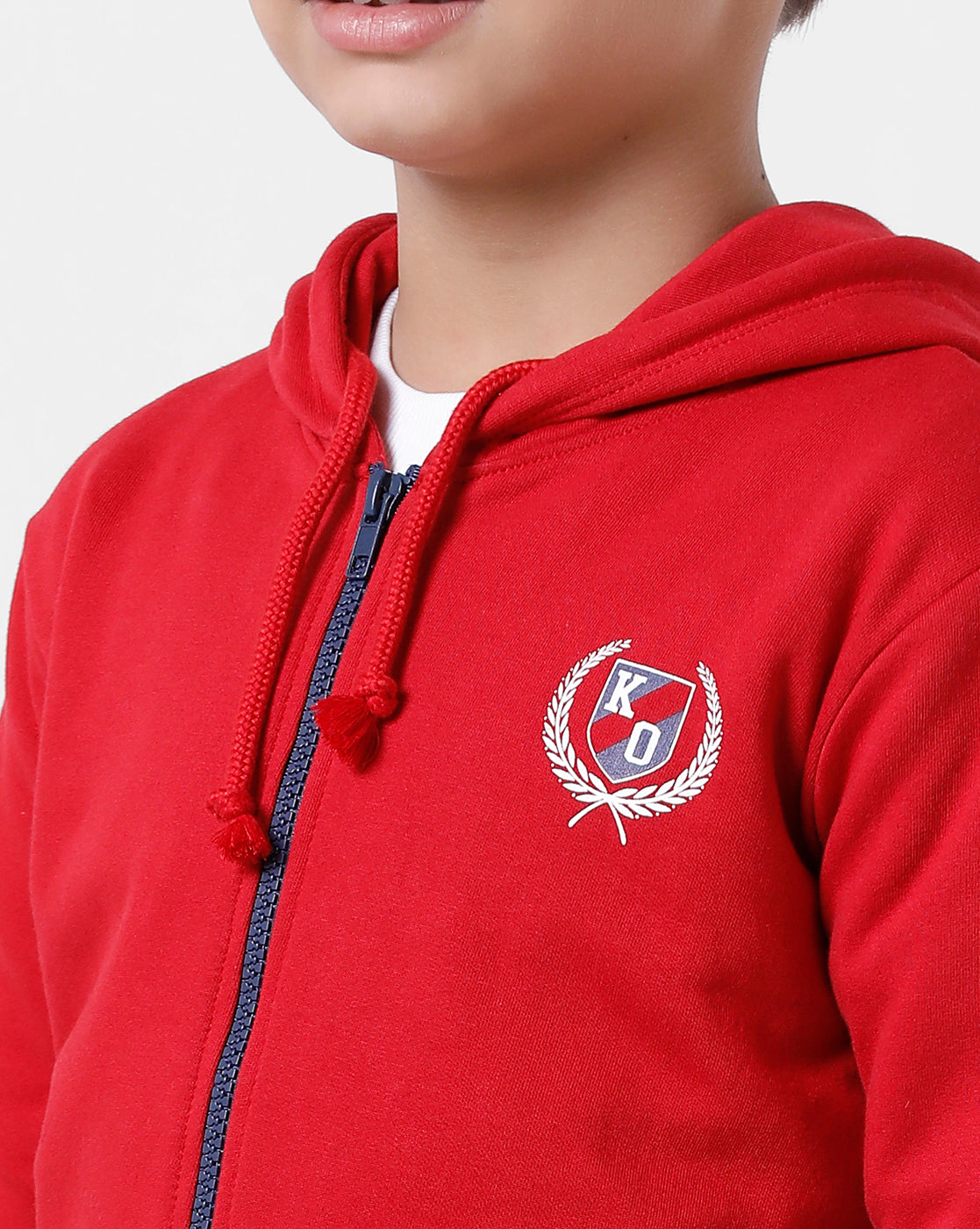 Red Hooded Sweatshirt