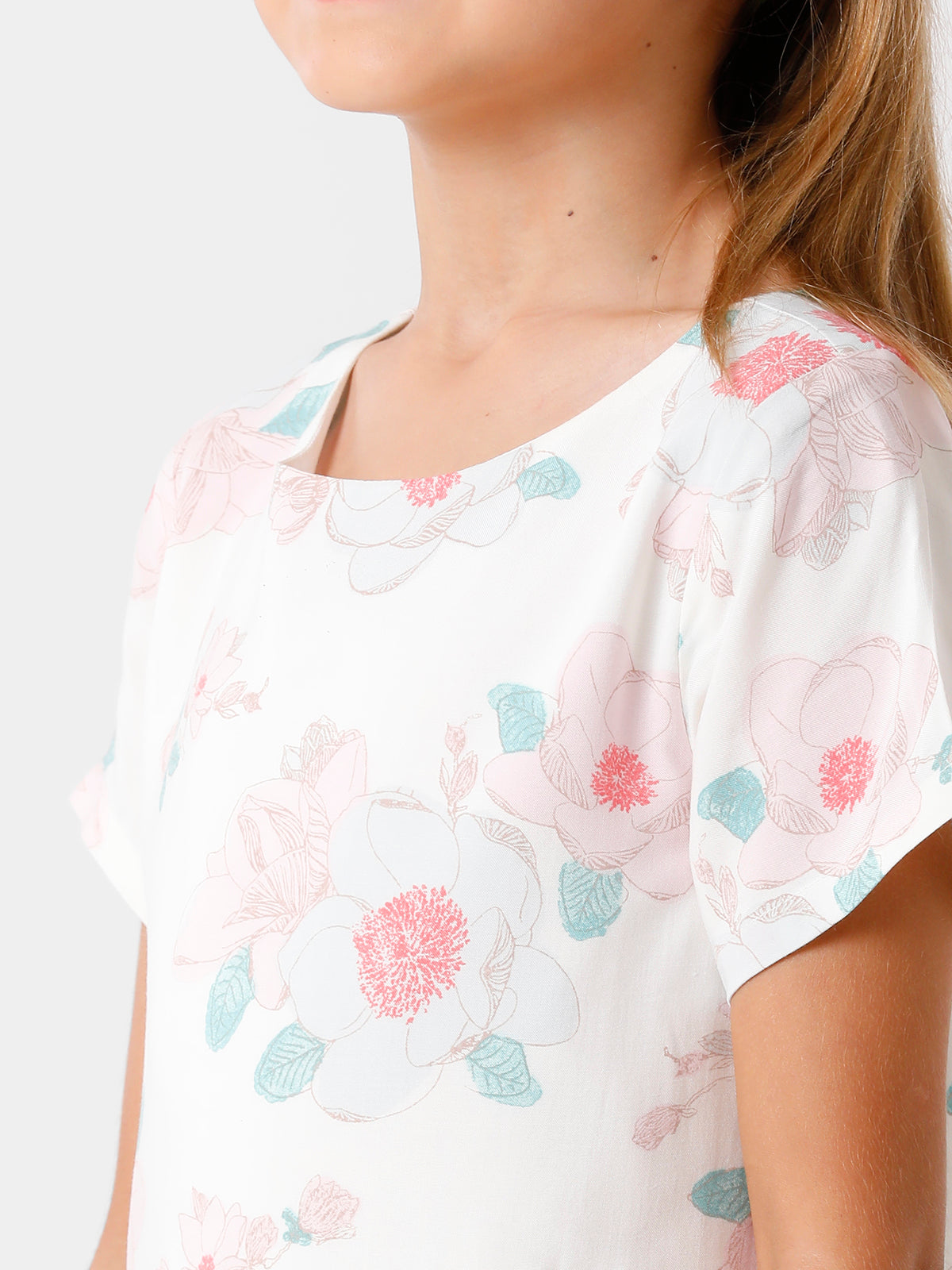 Blue Floral Dress