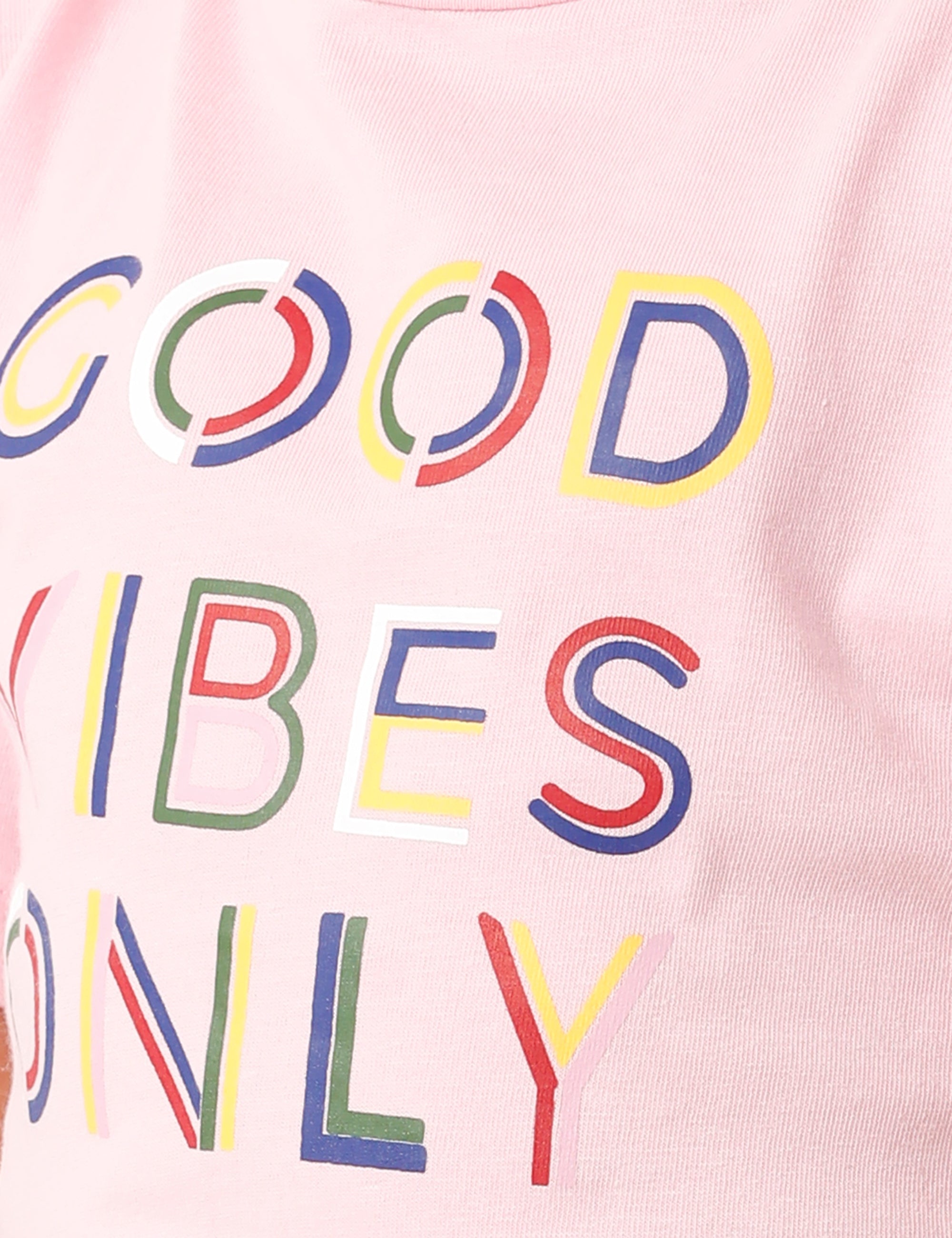 Printed Pink T-Shirt