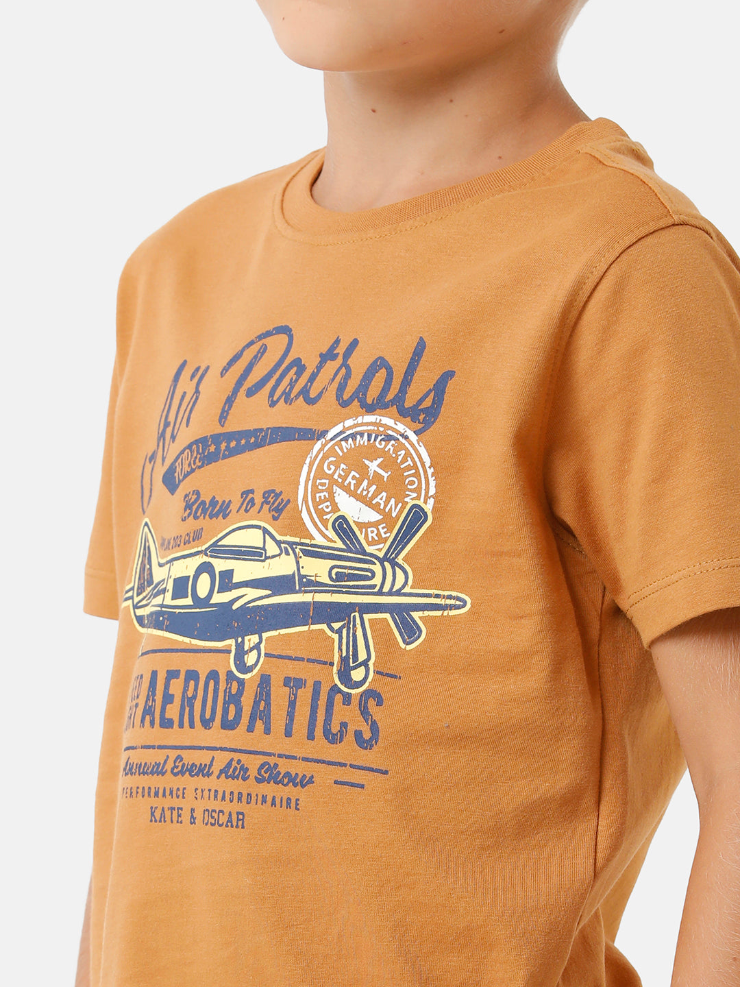 Boys Placement Printed T-shirt