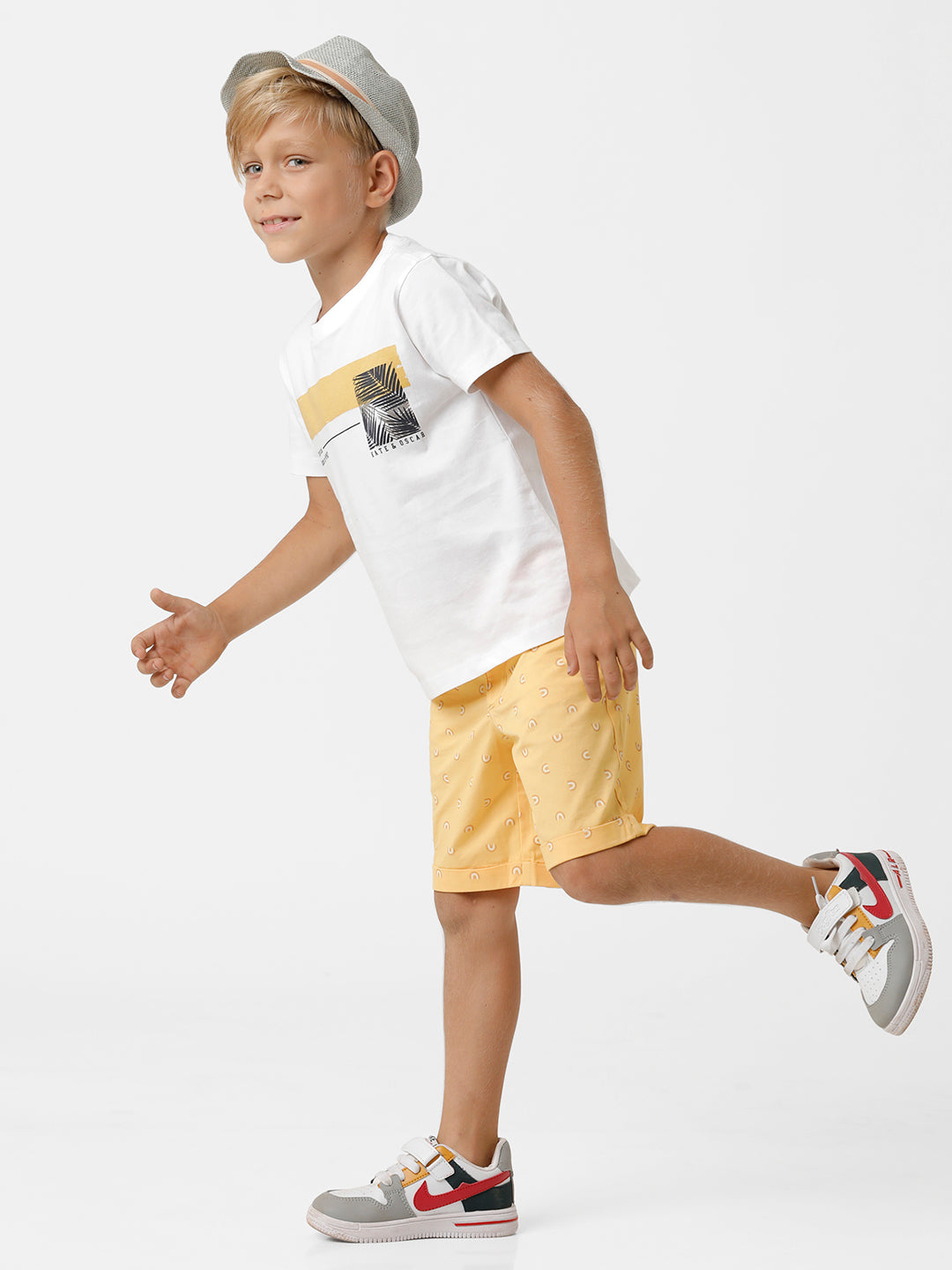 Boys Placement Printed T-shirt