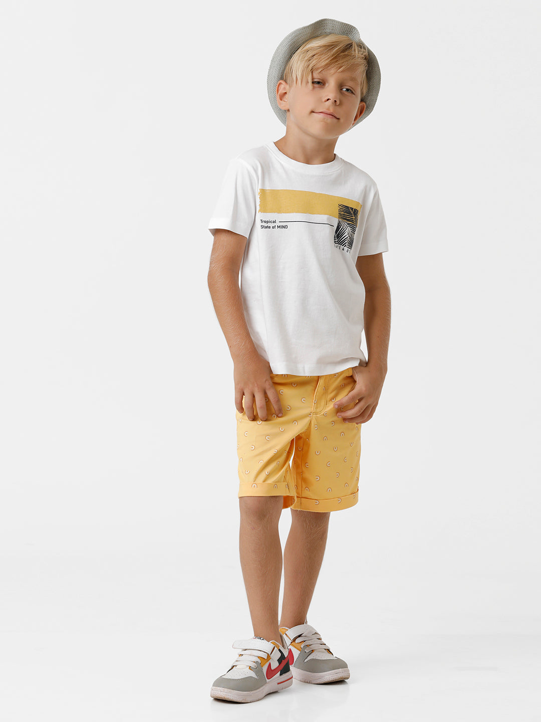 Boys All Over Printed Shorts