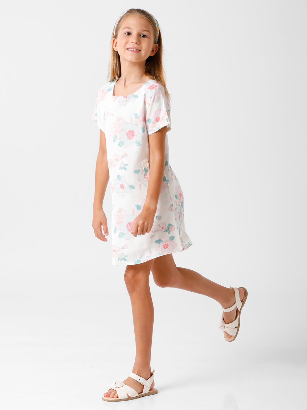 Blue Floral Dress