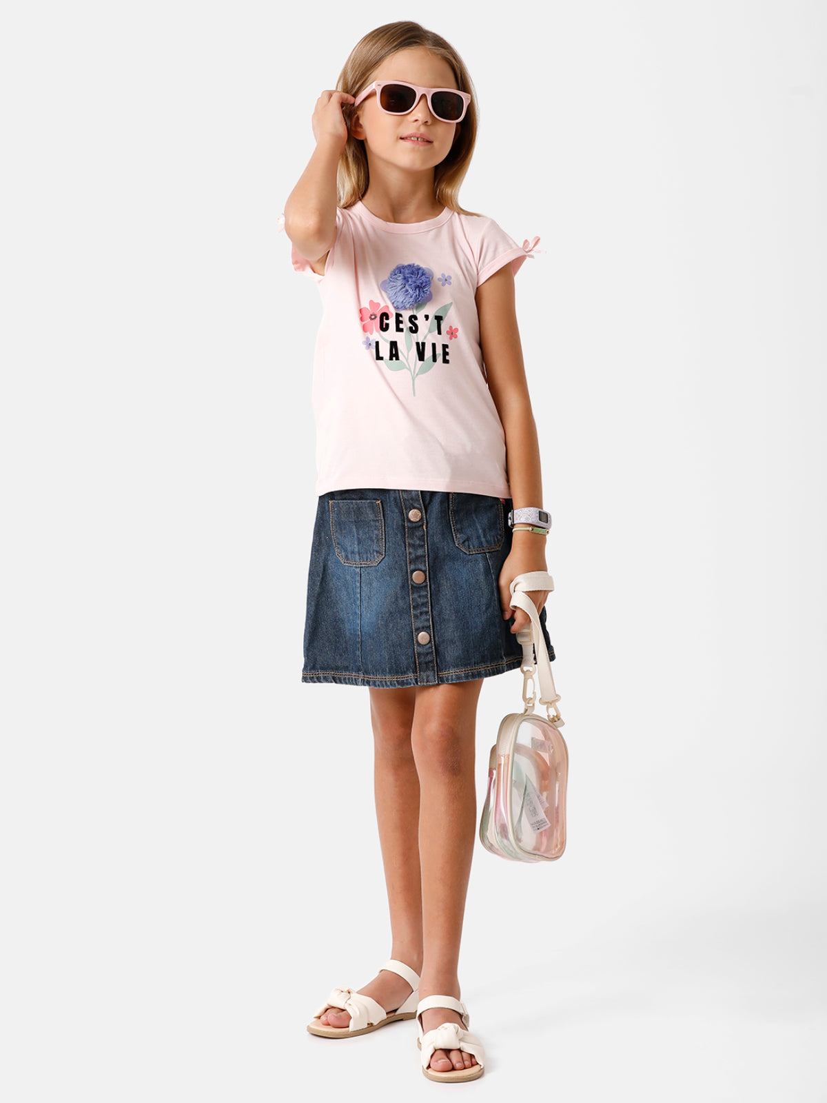 Pretty Pink T-shirt with Print