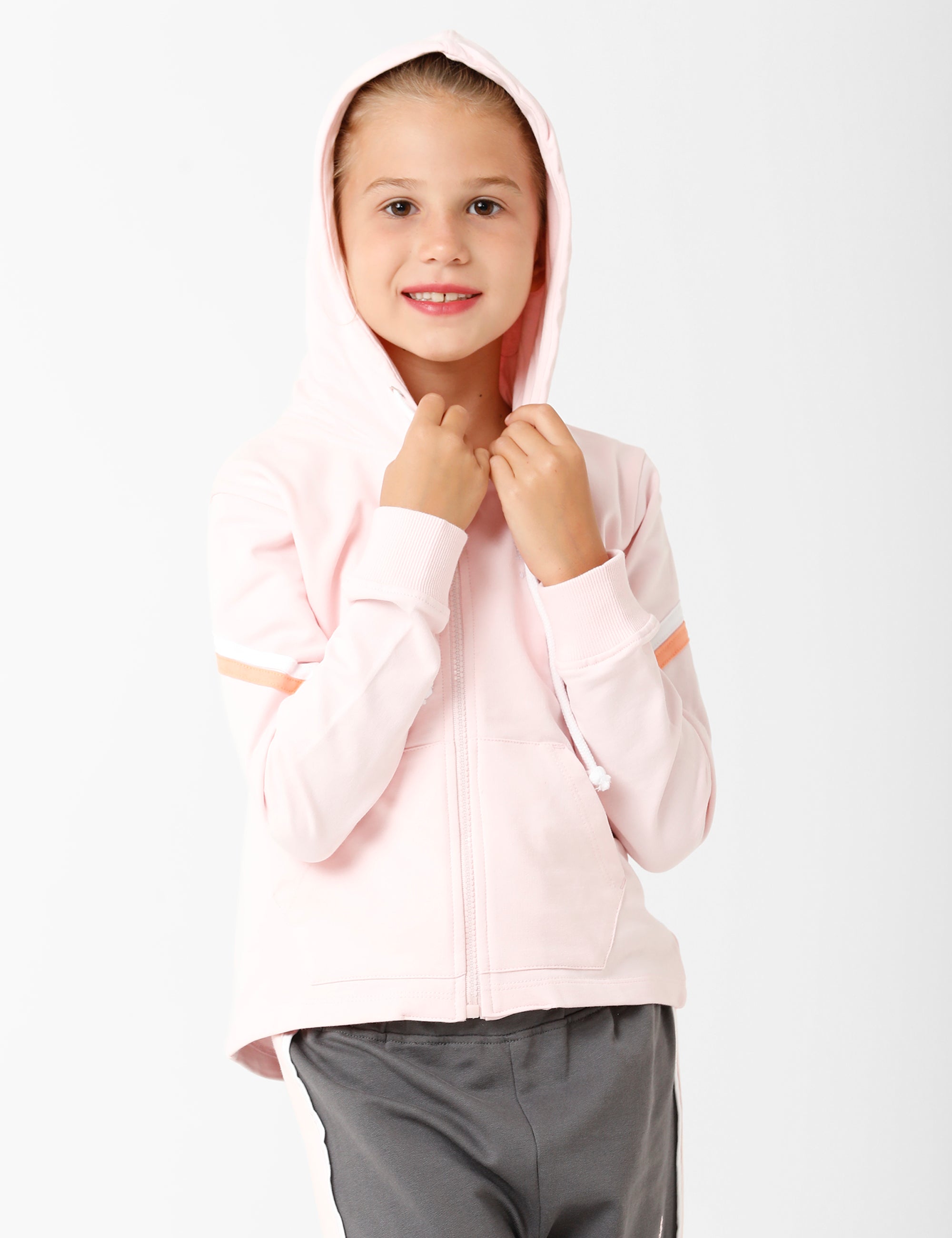 Signature Cut & Sew Pink Sweatshirt