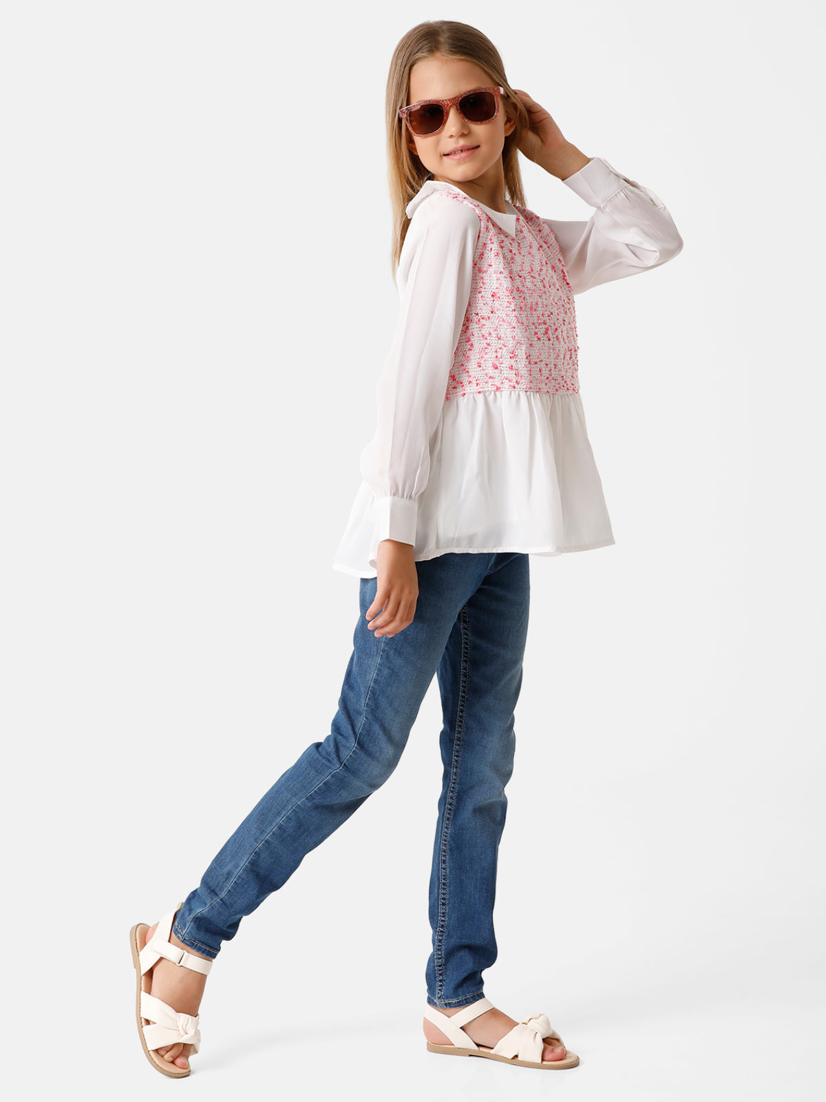 Satin Pink Top