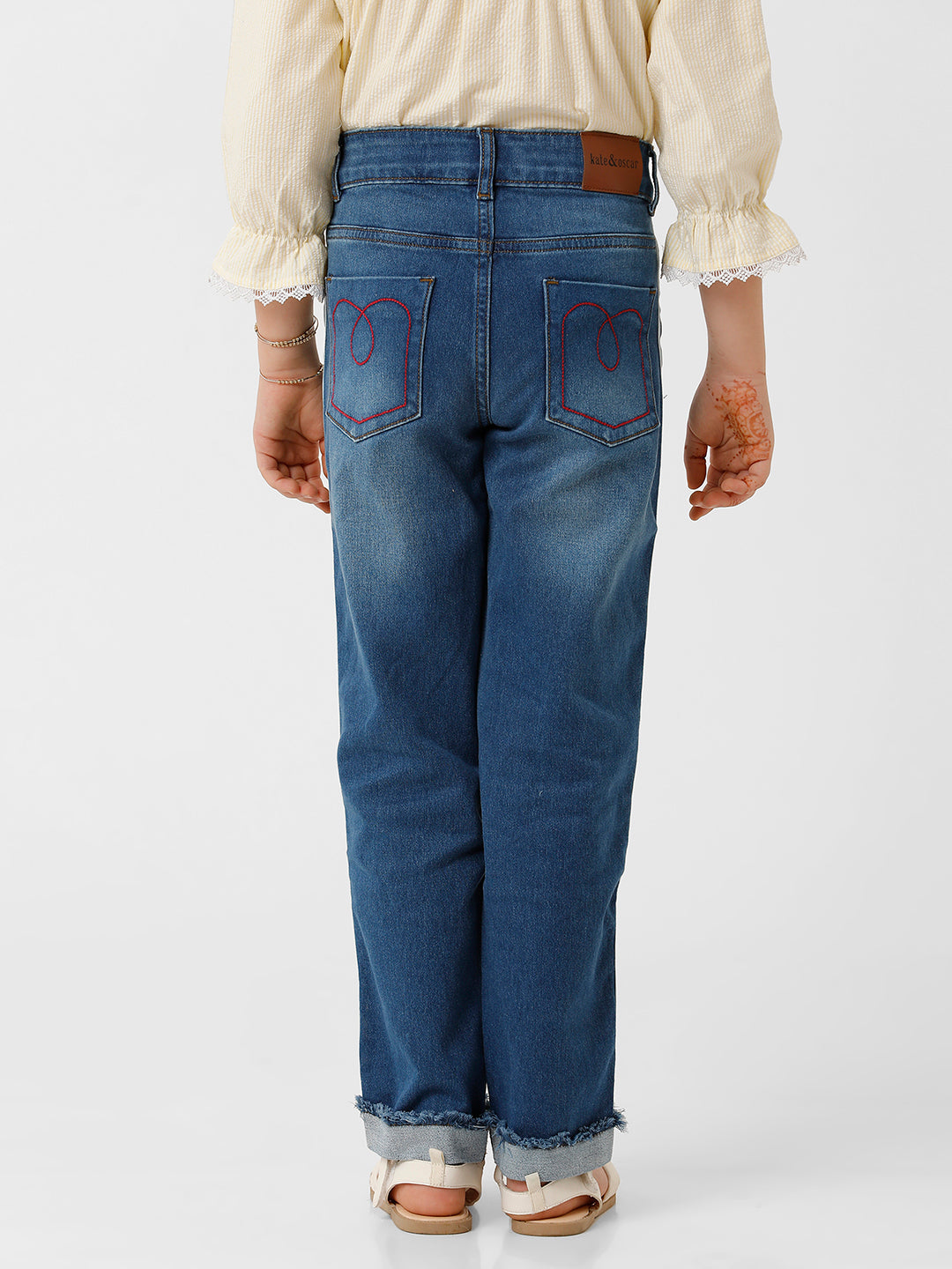 Girls Regular Fit Jeans