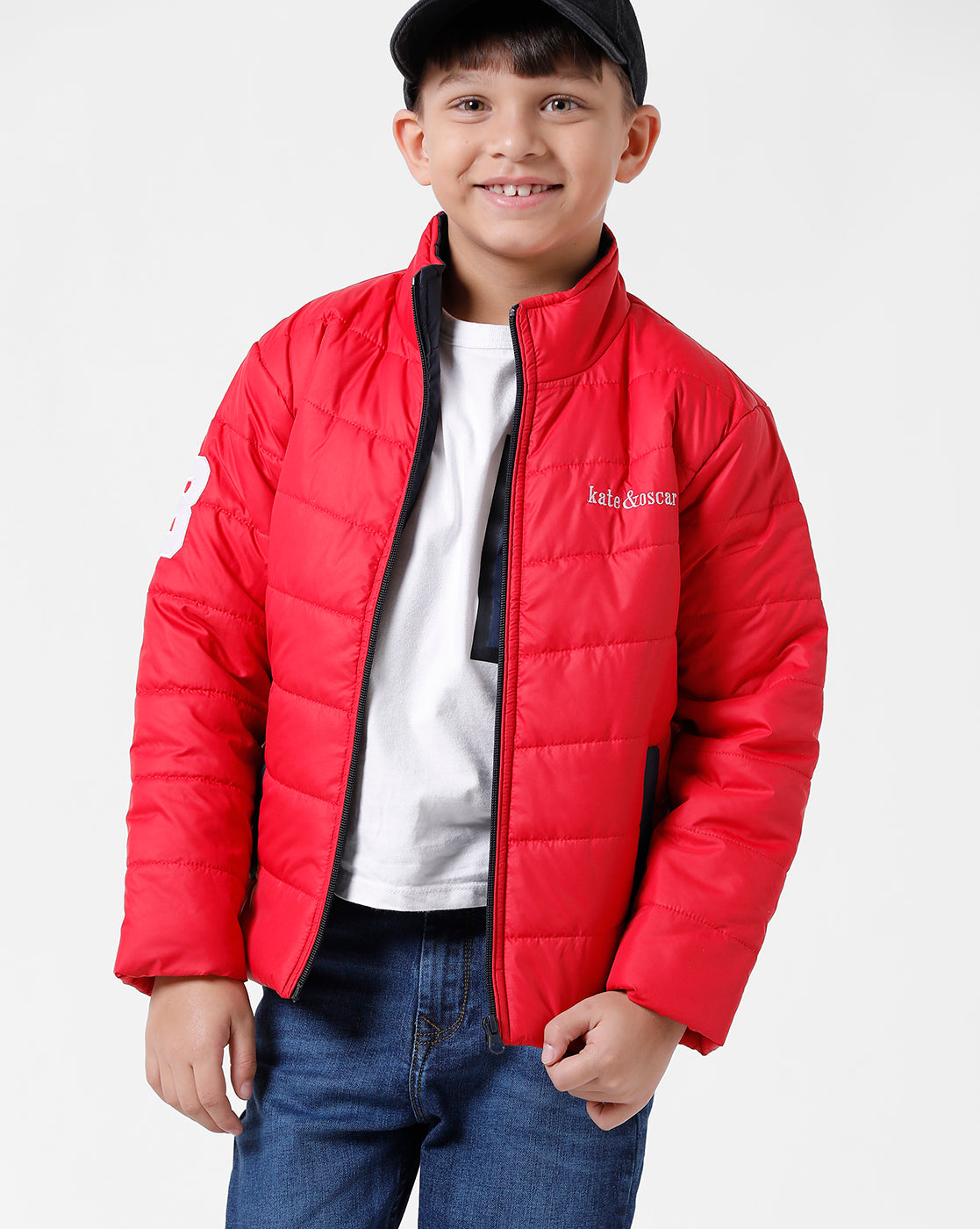 Red Winter K&O Jacket