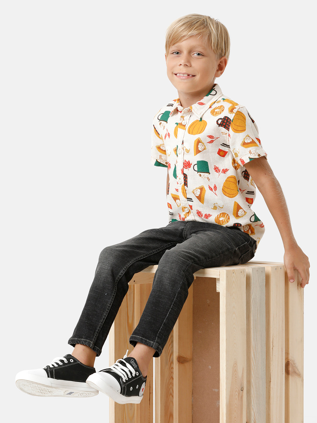 Boys Printed Shirt