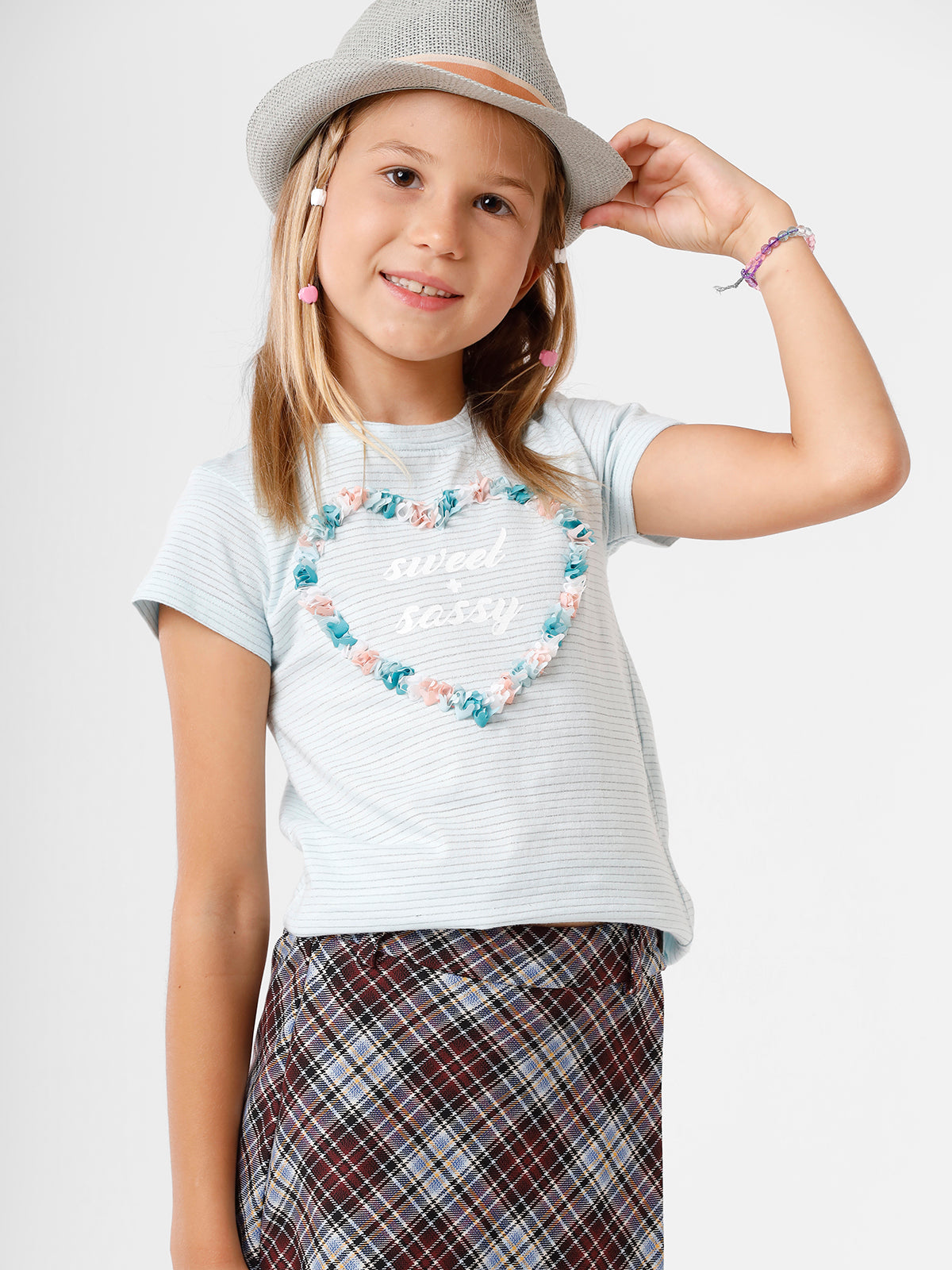 Sea Green T-shirt with Print