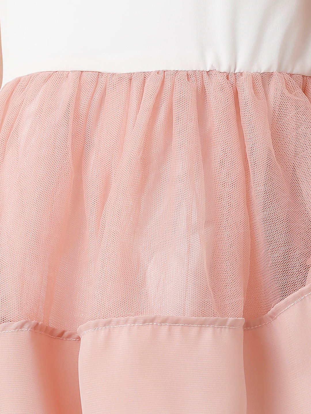 Mesh Double Layered Pink Princess Dress