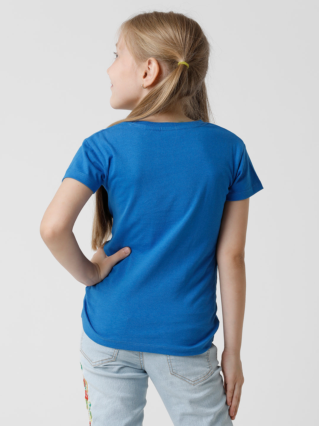 Printed Blue T-Shirt