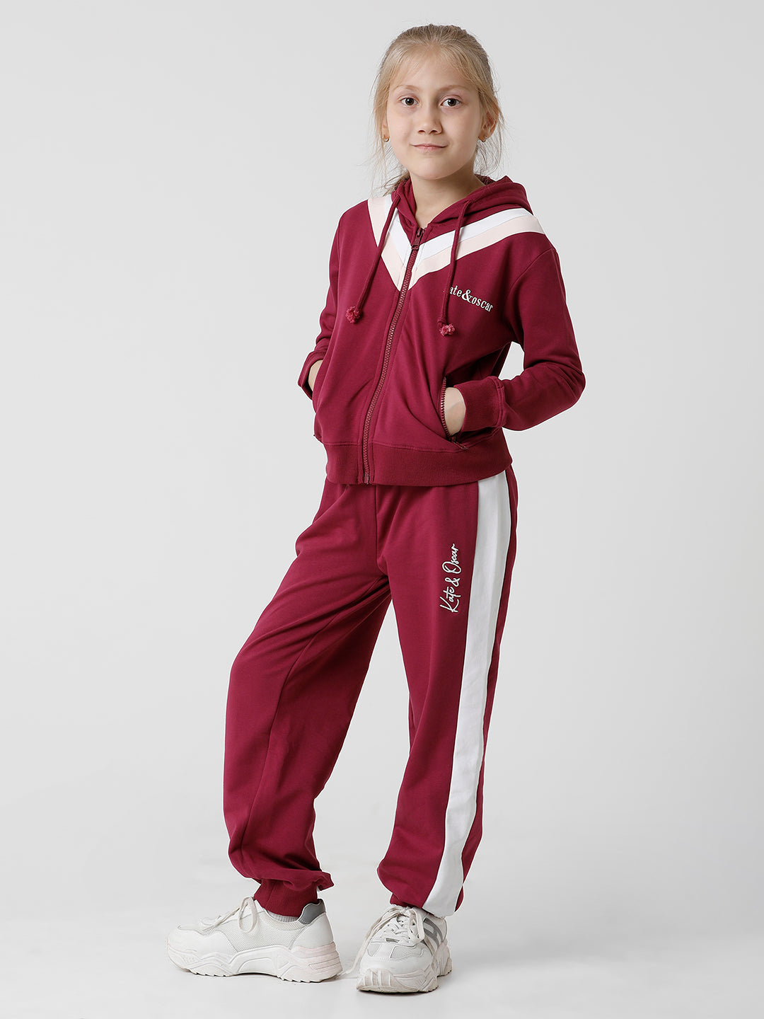 Dark Wine Track Pant