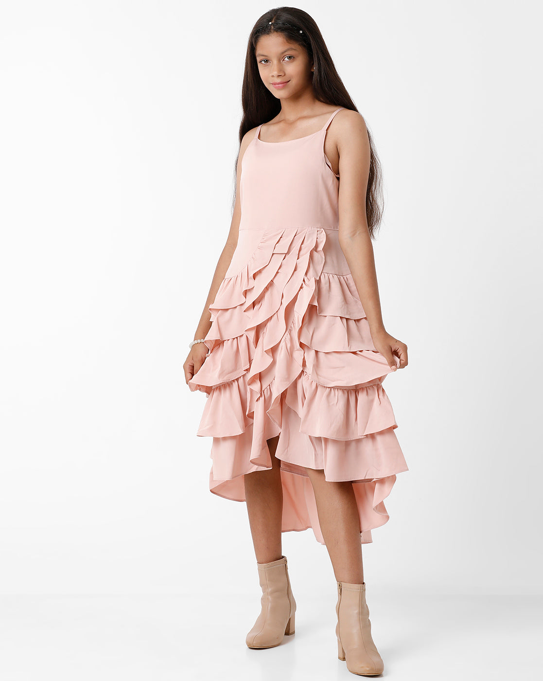 Layered Pink Dress