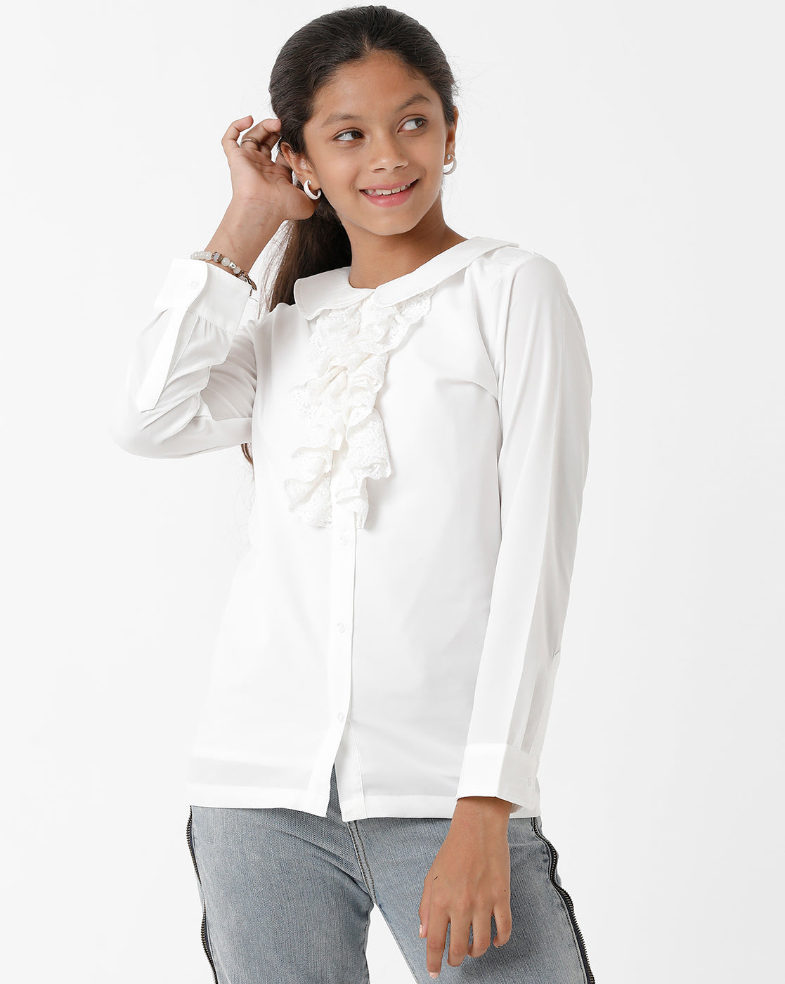 Plain White Top