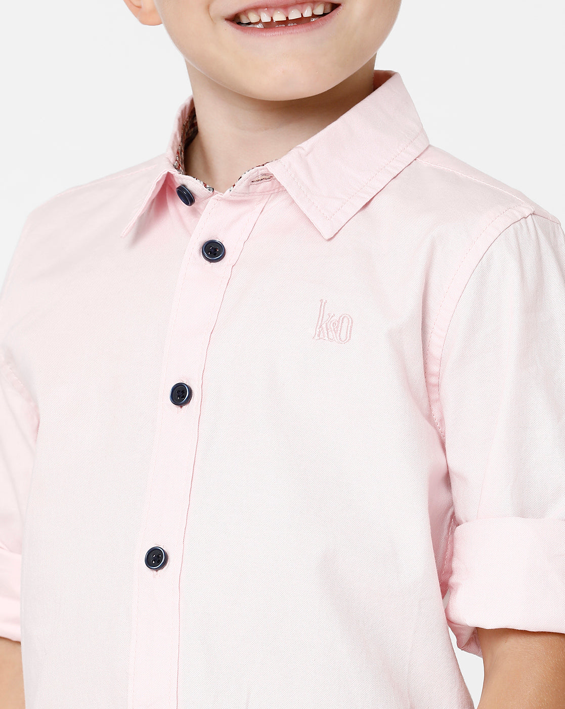 Light Pink K&O Full Sleeve Shirt