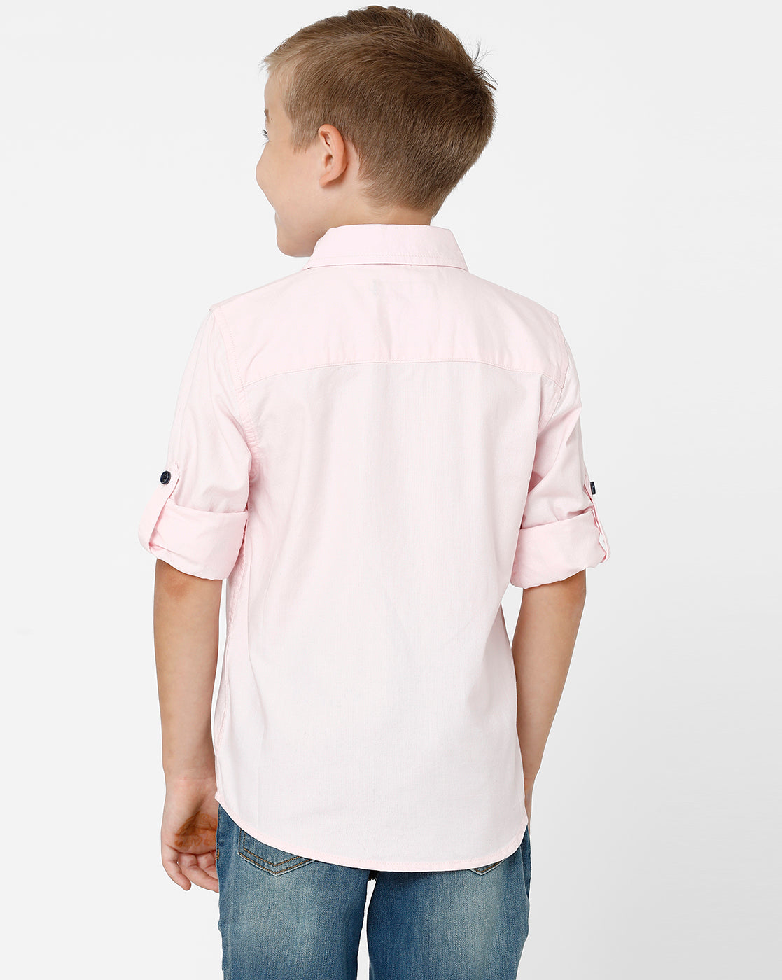 Light Pink K&O Full Sleeve Shirt