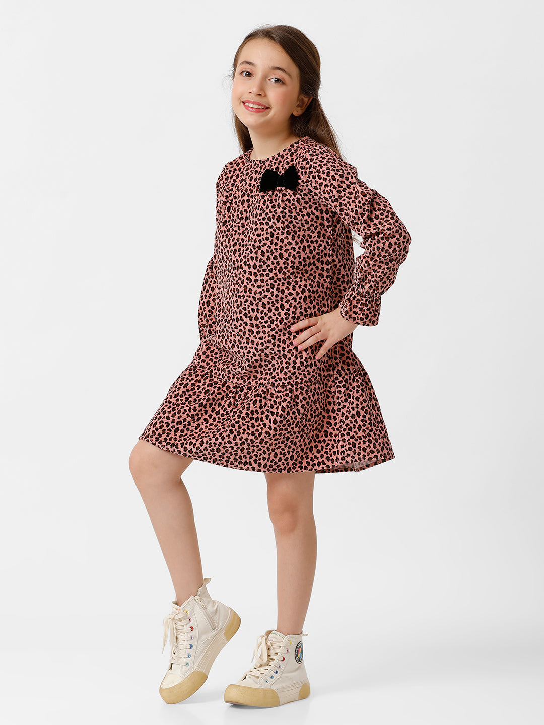 Girls Printed Dress