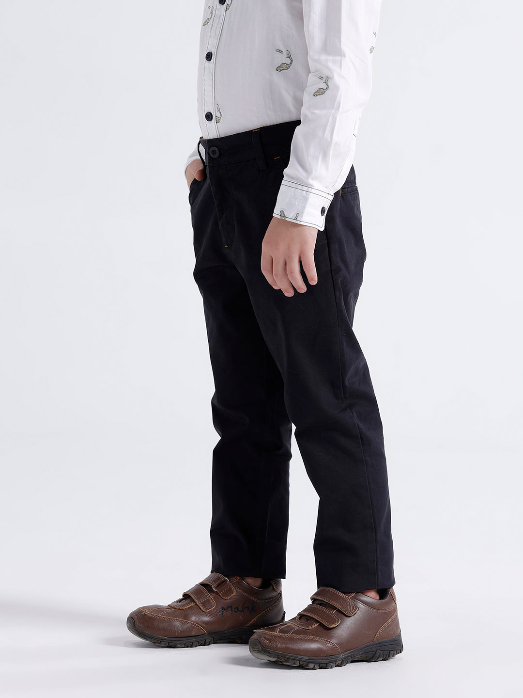 Boys Trouser with contrast inner waistband