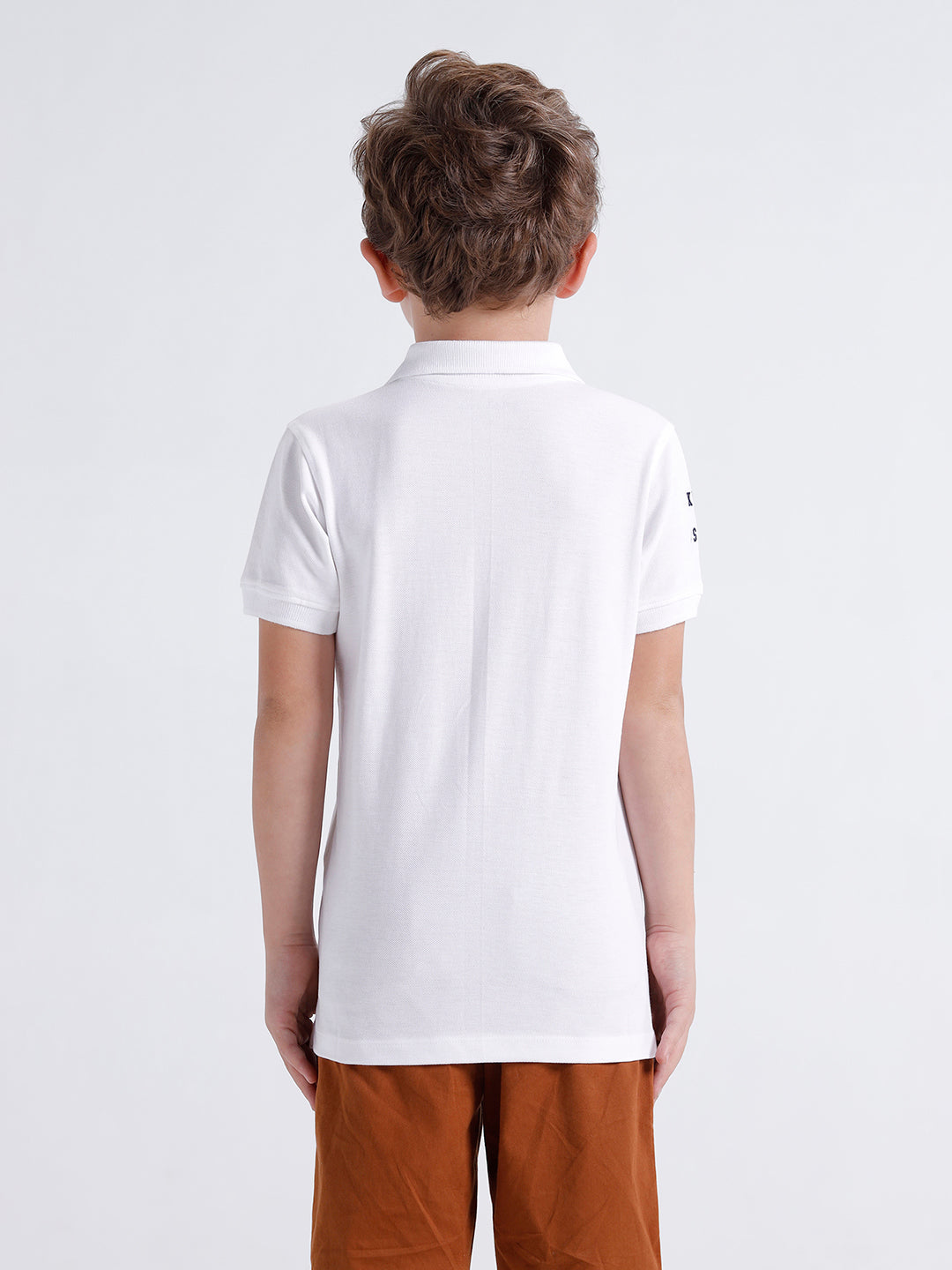 Boys Printed Polo Tshirt