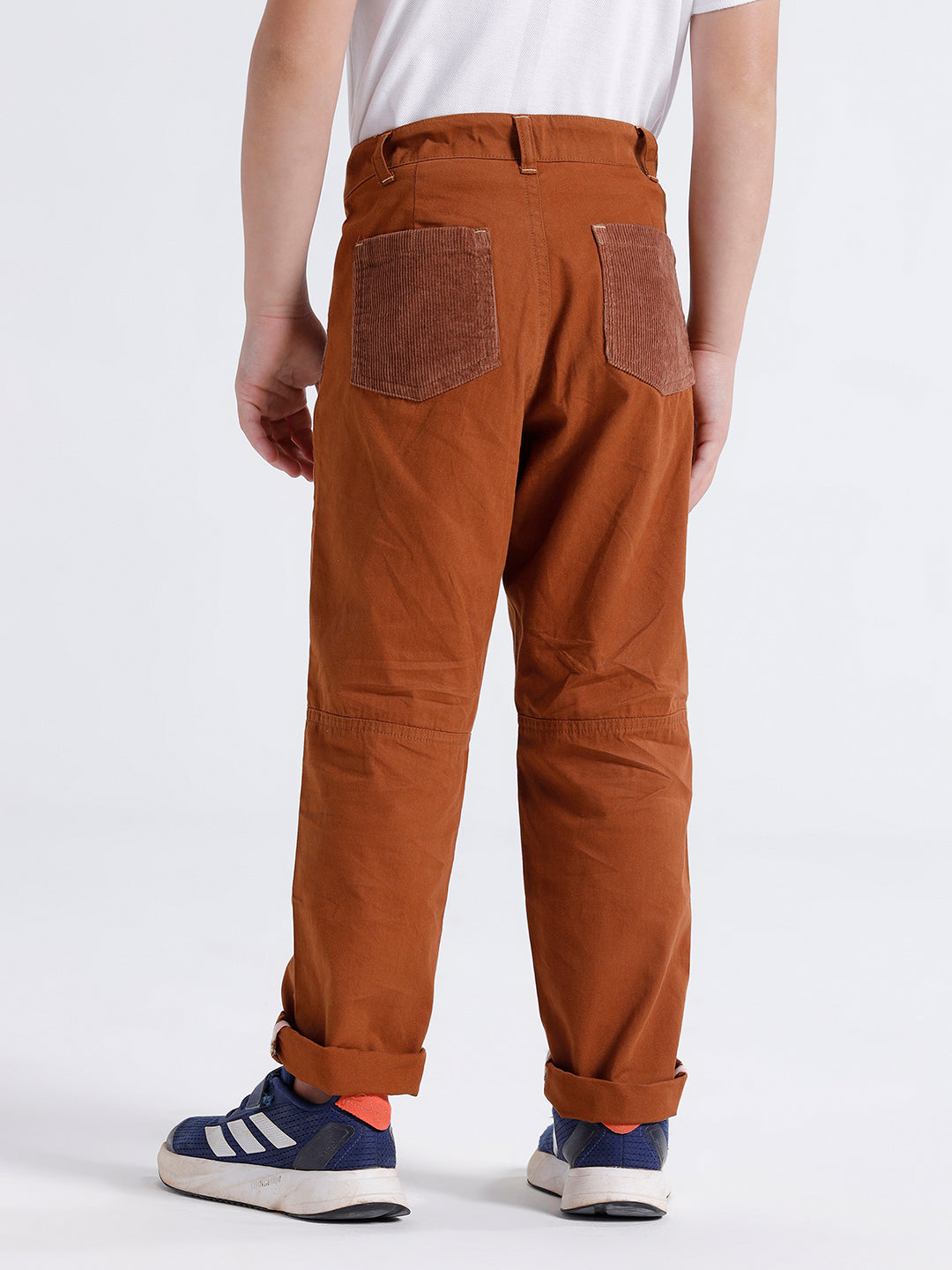 Boys Trouser with Corduroy pokcets