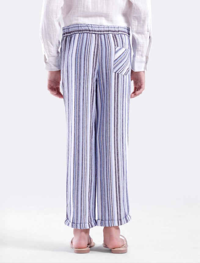 Unisex striped Trouser