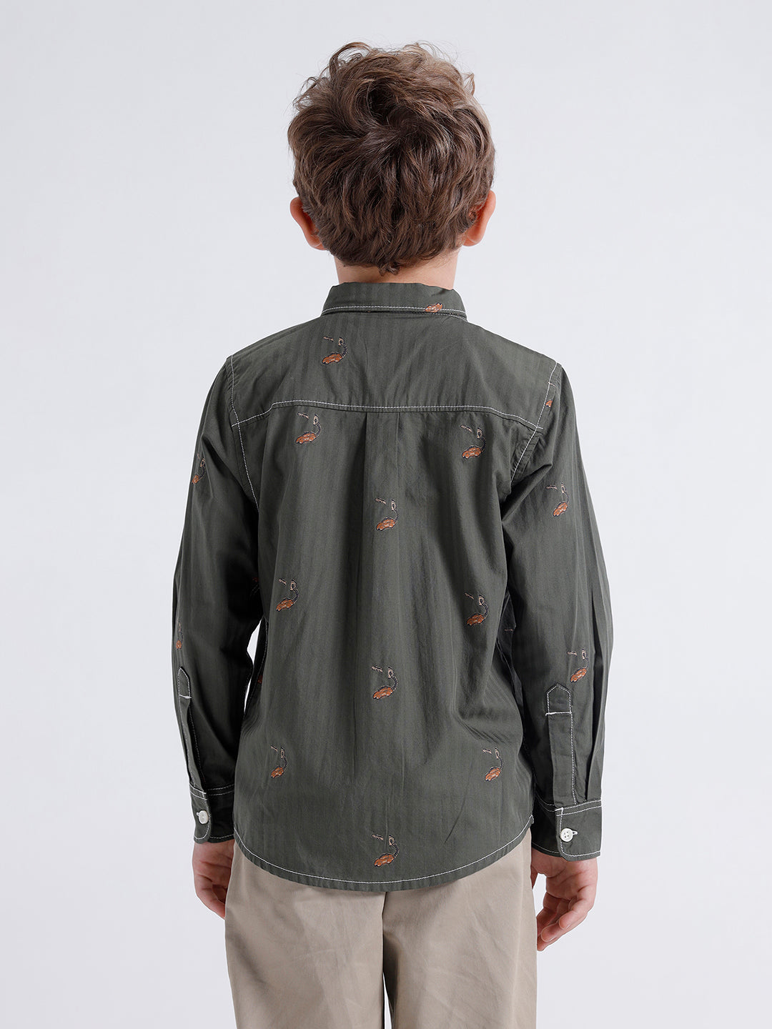 Boys Long sleeve shirt with Bow