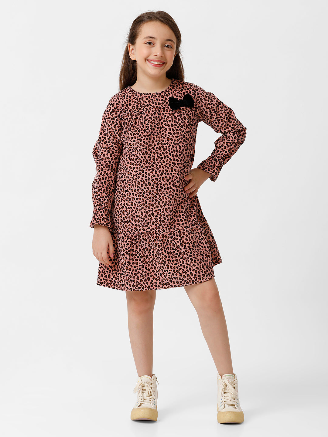 Girls Printed Dress