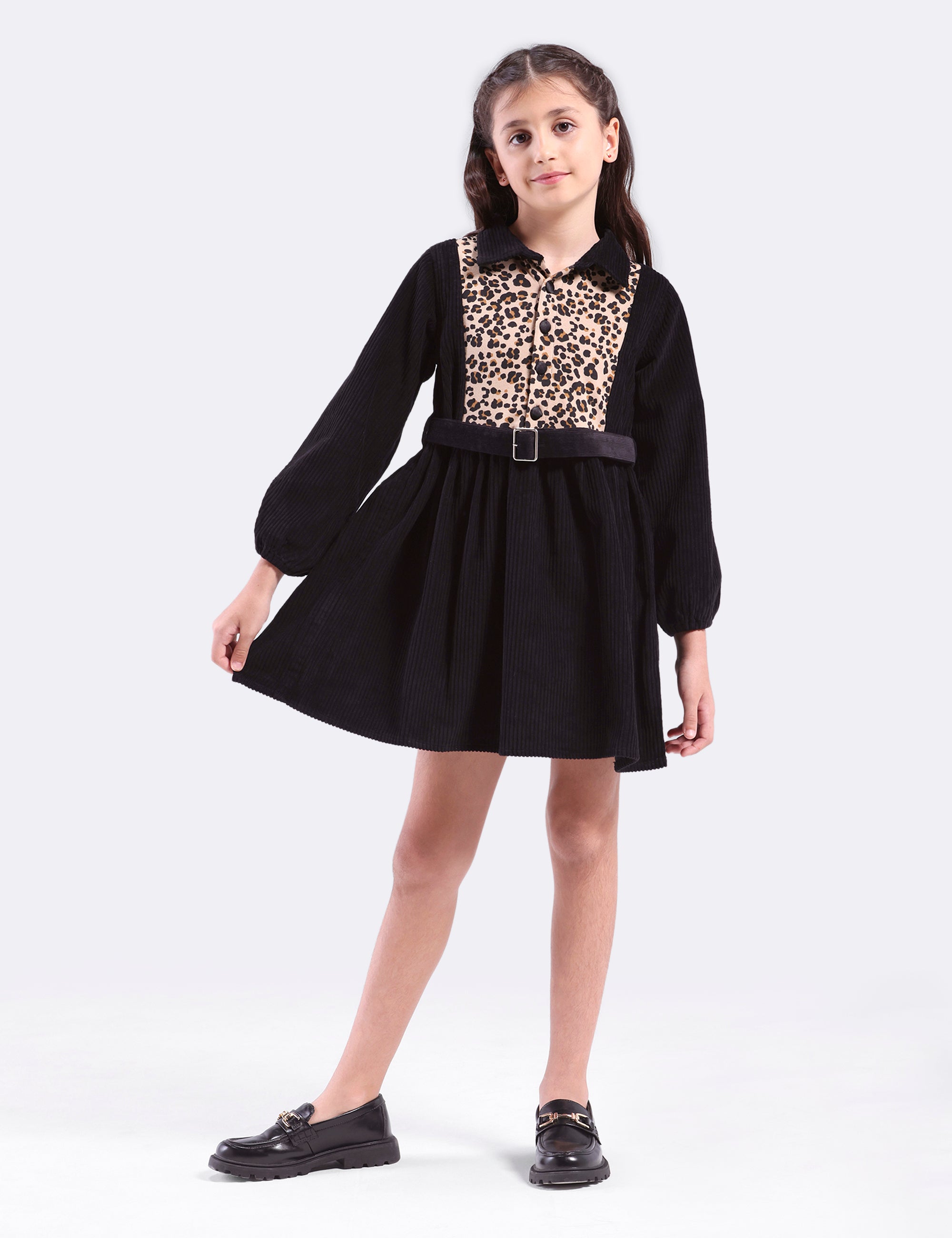 Girls Corduroy Dress
