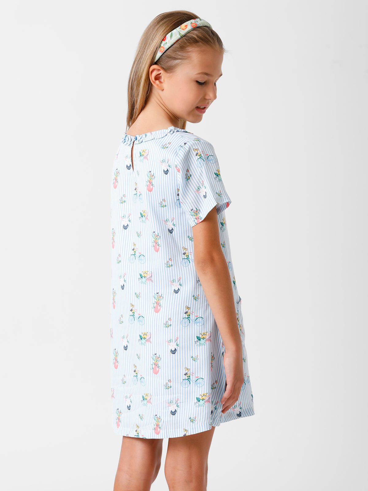 White Floral Dress