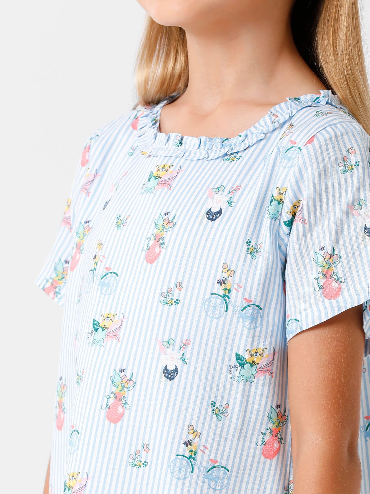 White Floral Dress