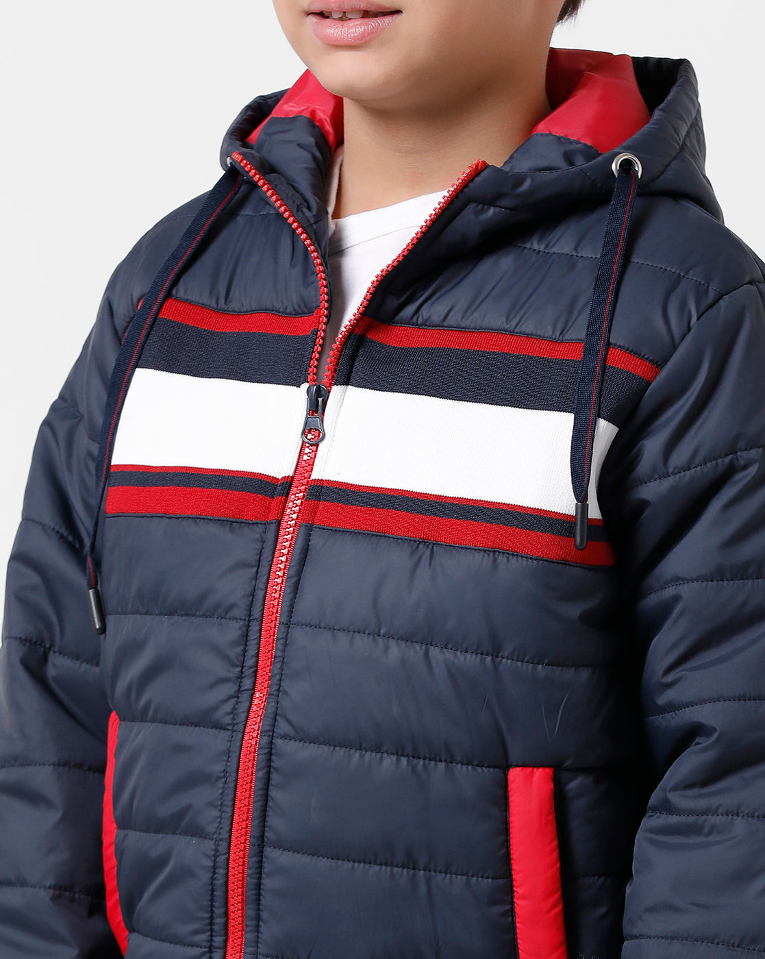 Navy  Winter K&O Jacket