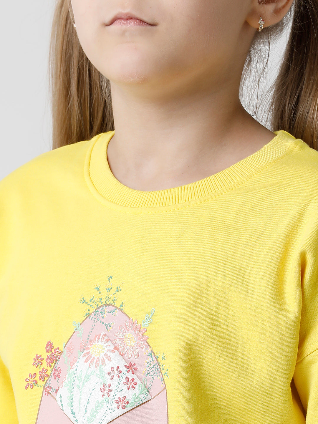 Yellow Bloom with Grace Sweatshirt