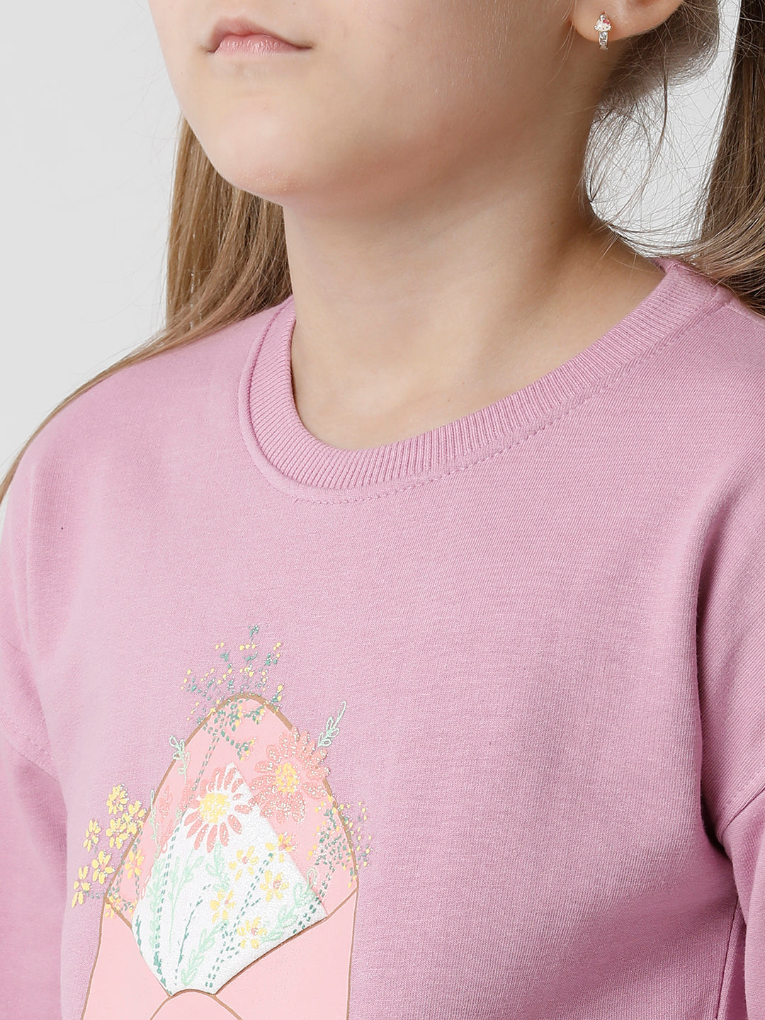 Pink Bloom with Grace Sweatshirt