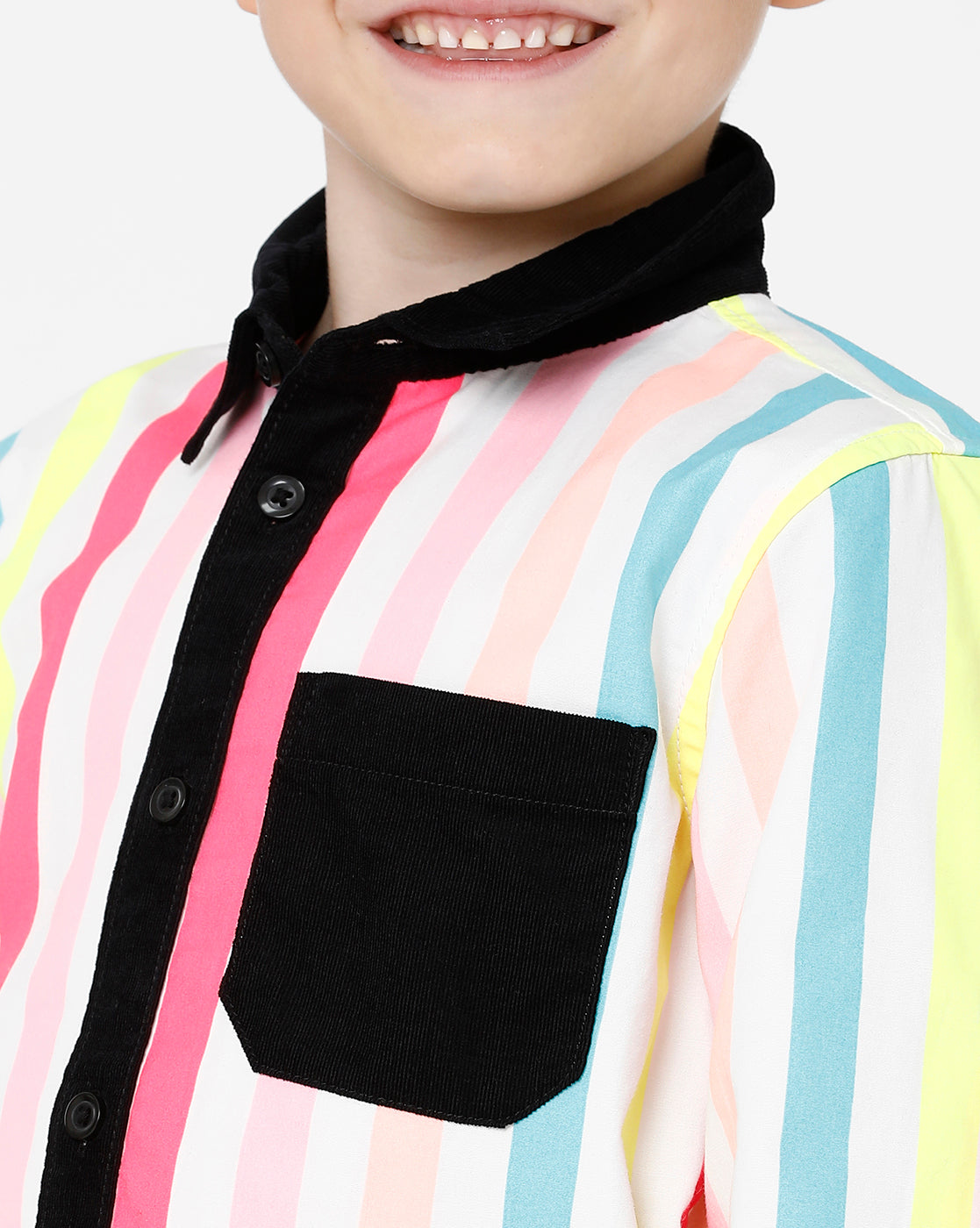 Fluro Stripe Shirt