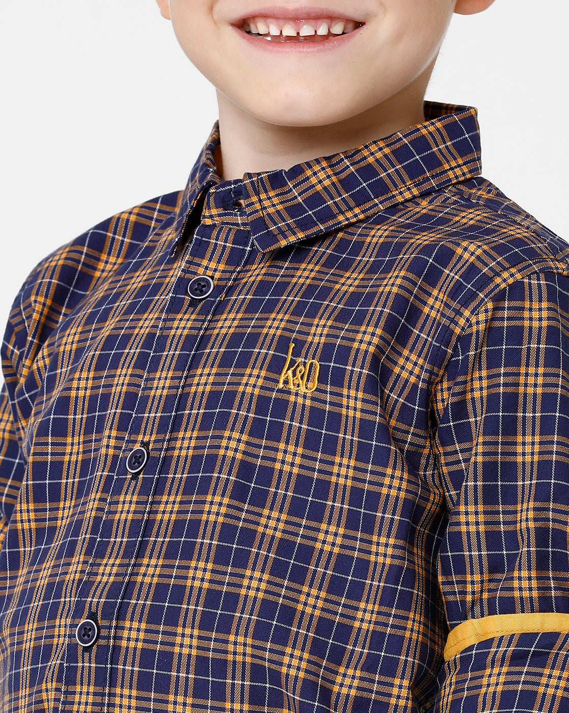 Yellow Checked Shirt