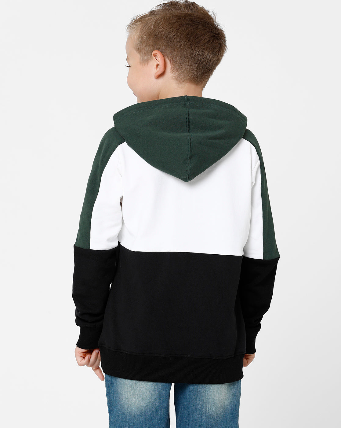 Dark Green Hooded Sweatshirt